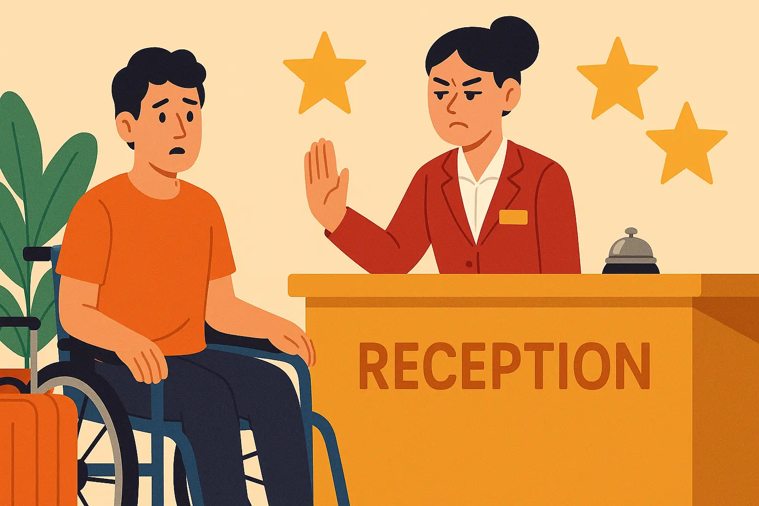 Chủ khách sạn kỳ thị người khuyết tật có bị xử phạt không?