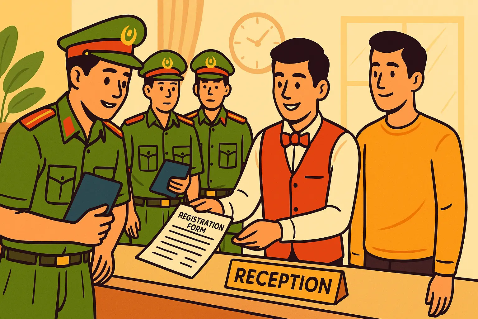 Khi nào công an được kiểm tra cơ sở kinh doanh khách sạn?