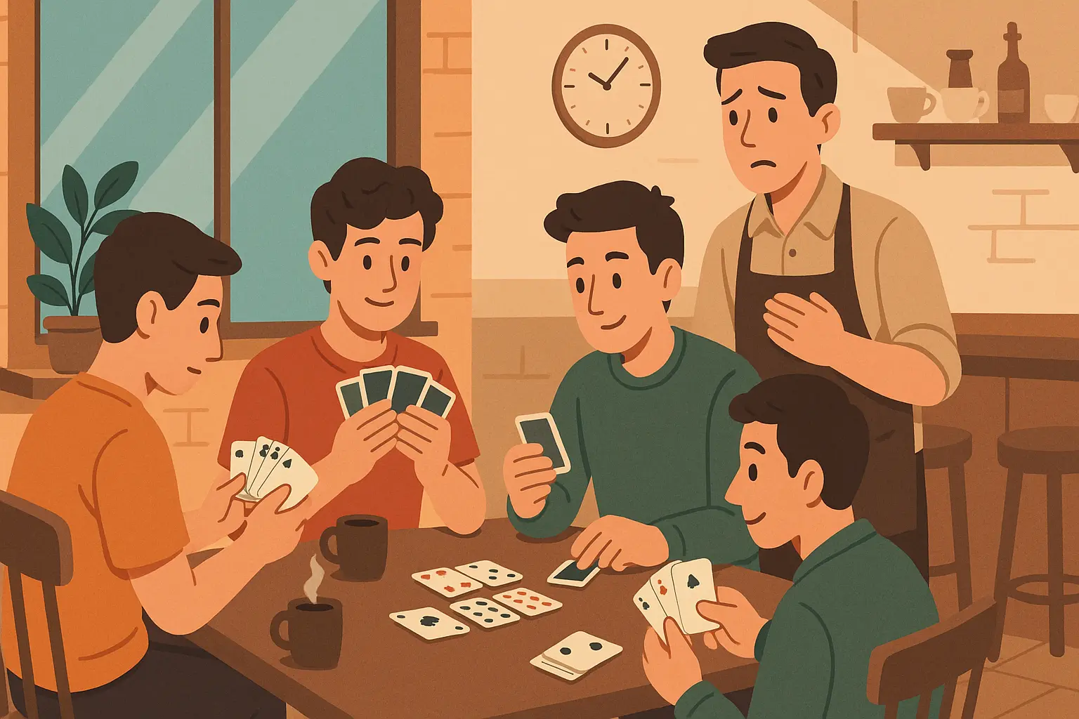 Khách đánh bài trong quán nước, chủ quán có bị phạt không?
