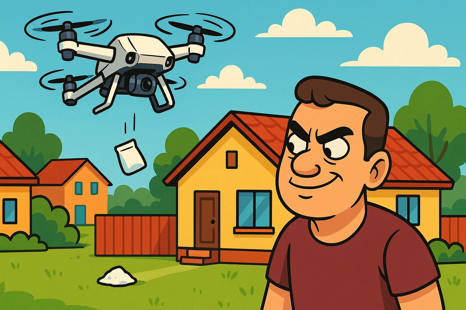 Sử dụng flycam để buôn bán ma túy bị xử lý ra sao?