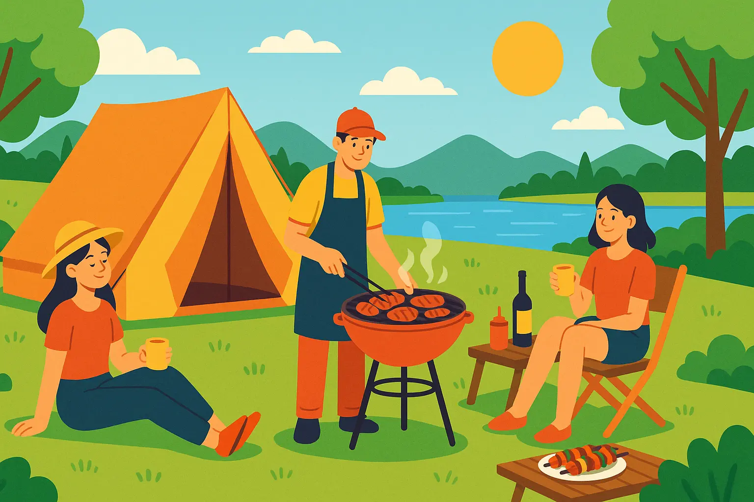 Kinh doanh bãi cắm trại du lịch cần đáp ứng những điều kiện gì?