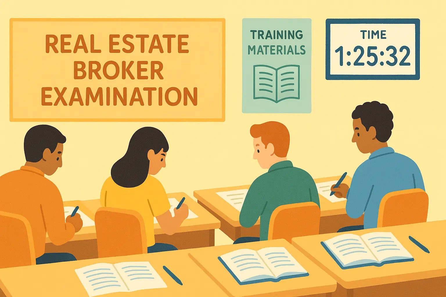 Người dự thi sát hạch môi giới bất động sản cần đáp ứng điều kiện gì?