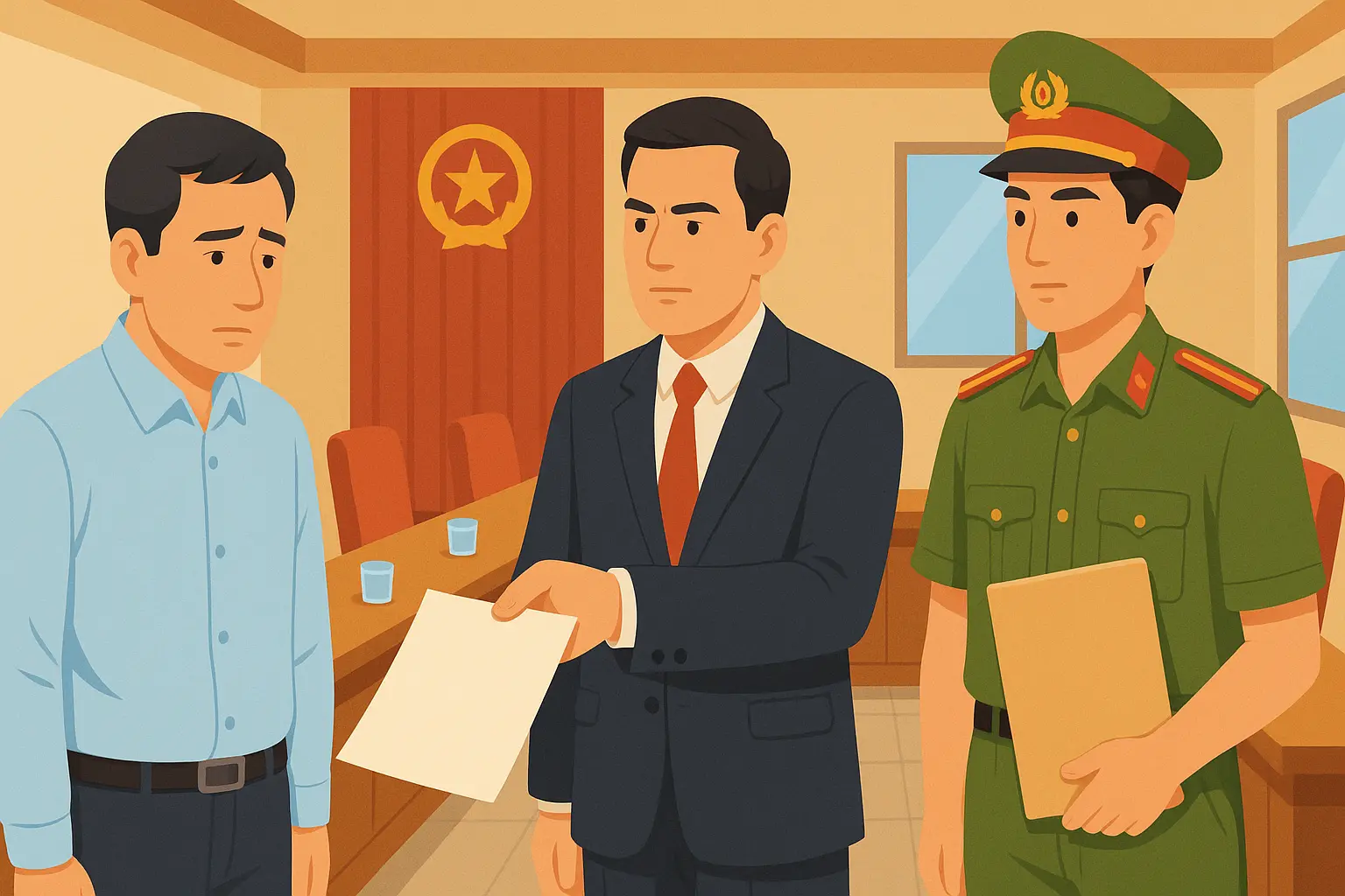 Trưởng phòng tài chính bị đình chỉ chức vụ vì can thiệp vào quá trình điều tra tham ô tại Tuyên Quang