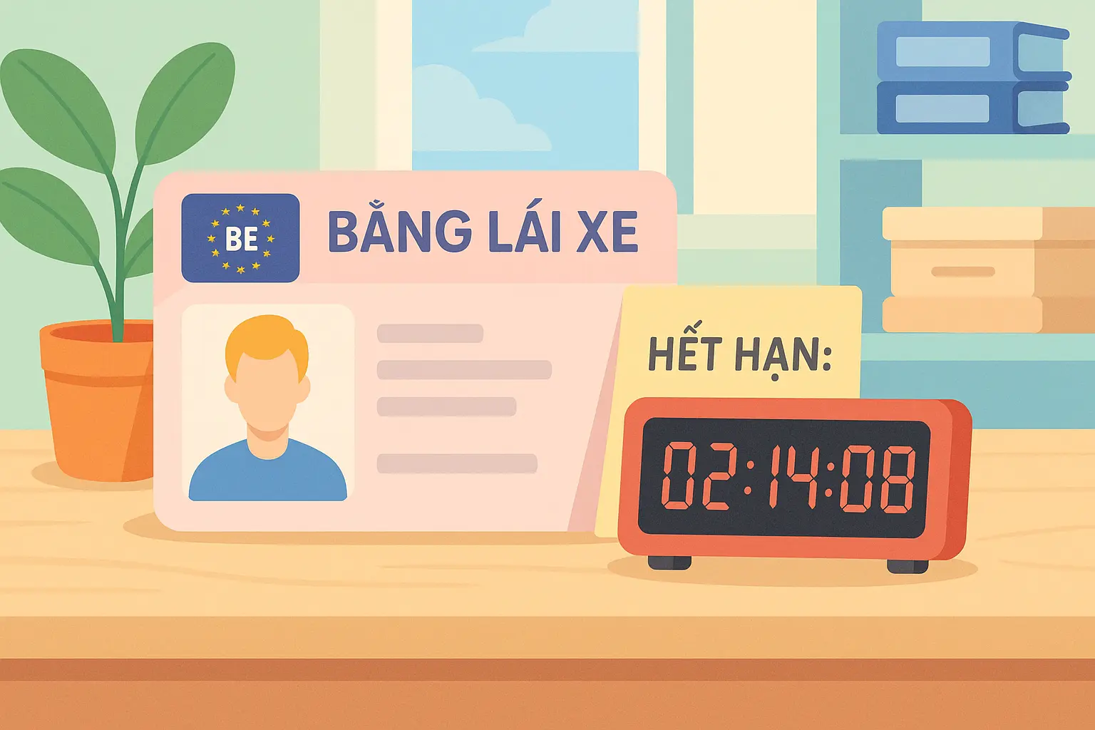 Anh Hải quên gia hạn bằng BE sau khi hết hạn 5 năm