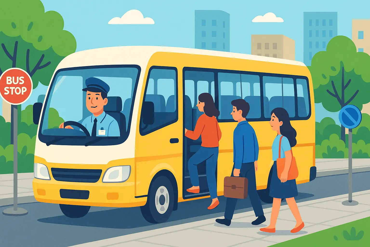 nh Hiếu tiếp tục chạy xe buýt khi bằng D2 đã hết hạn