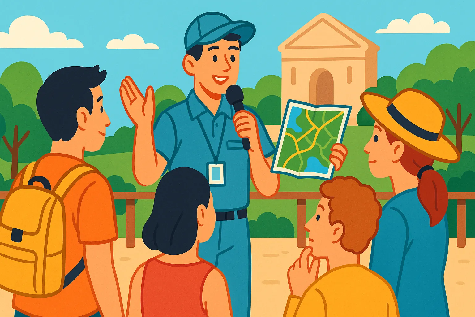 Khu du lịch cấp tỉnh có cần phải có dịch vụ thuyết minh, hướng dẫn không?