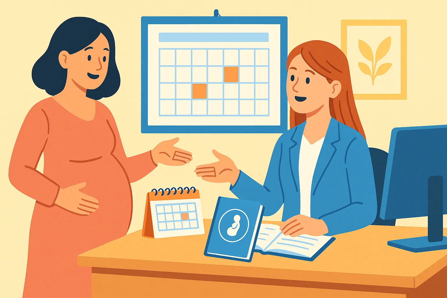 Chị Hằng được chi trả đúng mức trợ cấp khi nghỉ khám thai