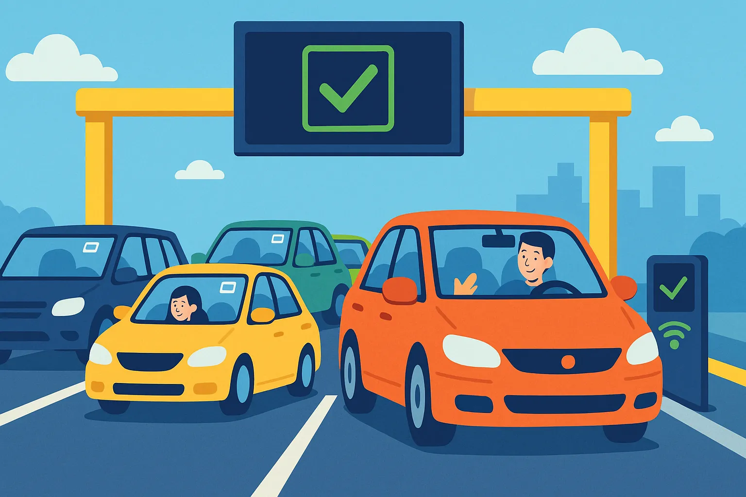 Cả nước hiện đã có khoảng 6,3 triệu phương tiện được dán thẻ ETC