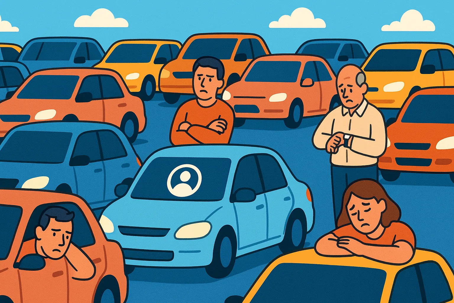 Nguyên nhân chính là nhiều chủ xe chưa biết đến quy định mới.