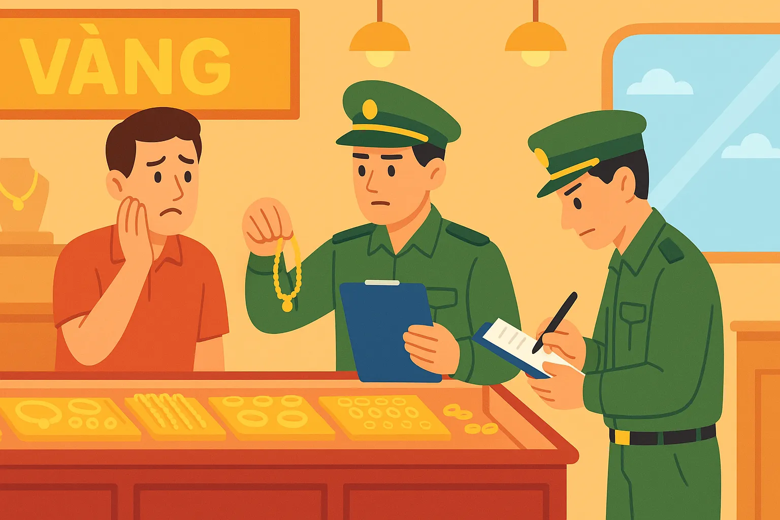 Cố ý bán vàng giả, vàng pha trộn kém chất lượng thì bị xử phạt như thế nào?