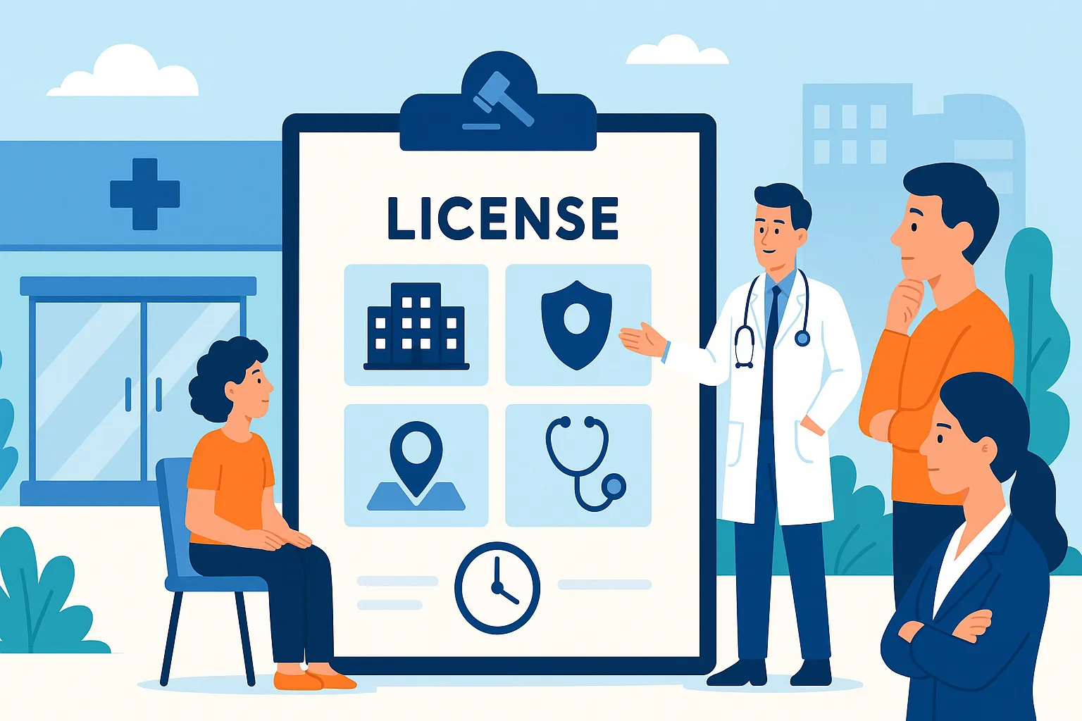 Giấy phép hoạt động của cơ sở khám chữa bệnh gồm những nội dung nào?