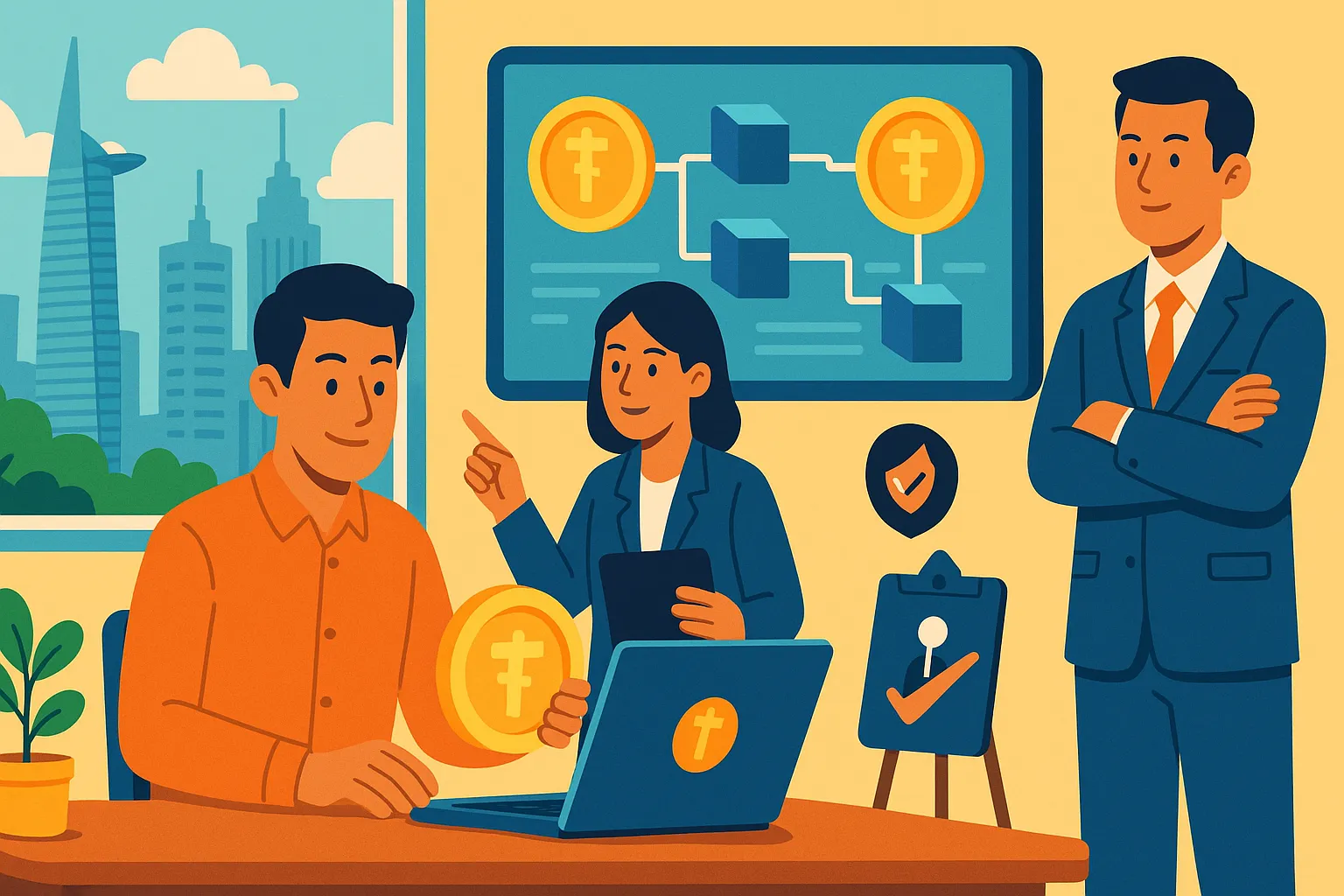 Doanh nghiệp Minh Phát thực hiện tự doanh tại TP. Hồ Chí Minh