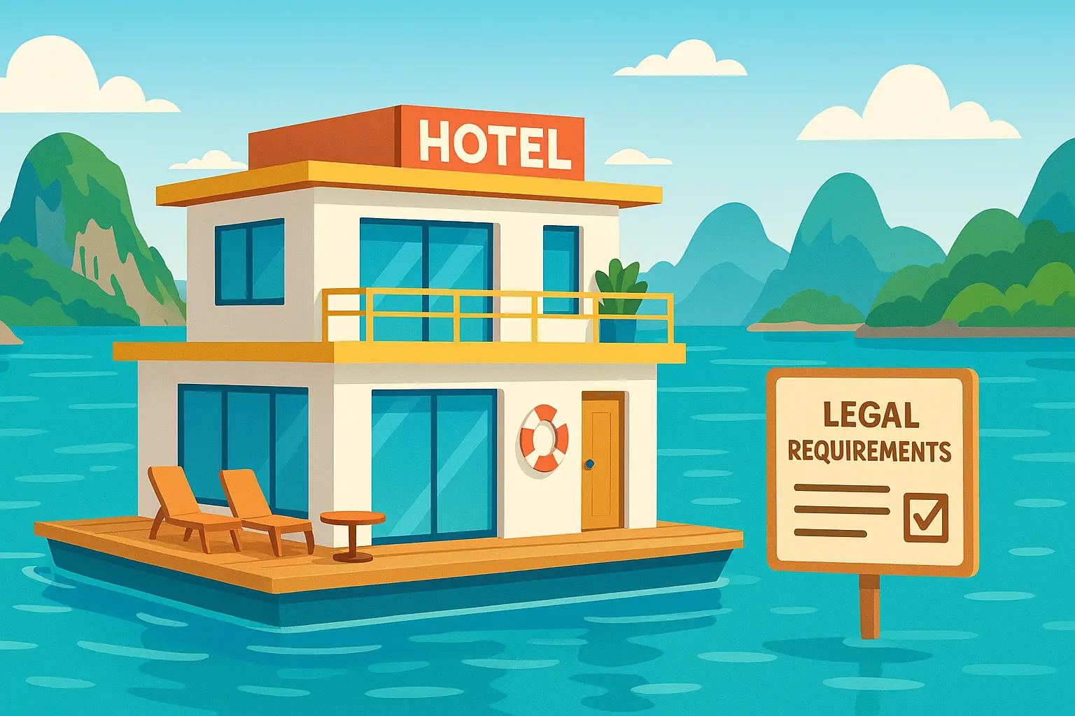 Khách sạn nổi là gì theo quy định pháp luật?