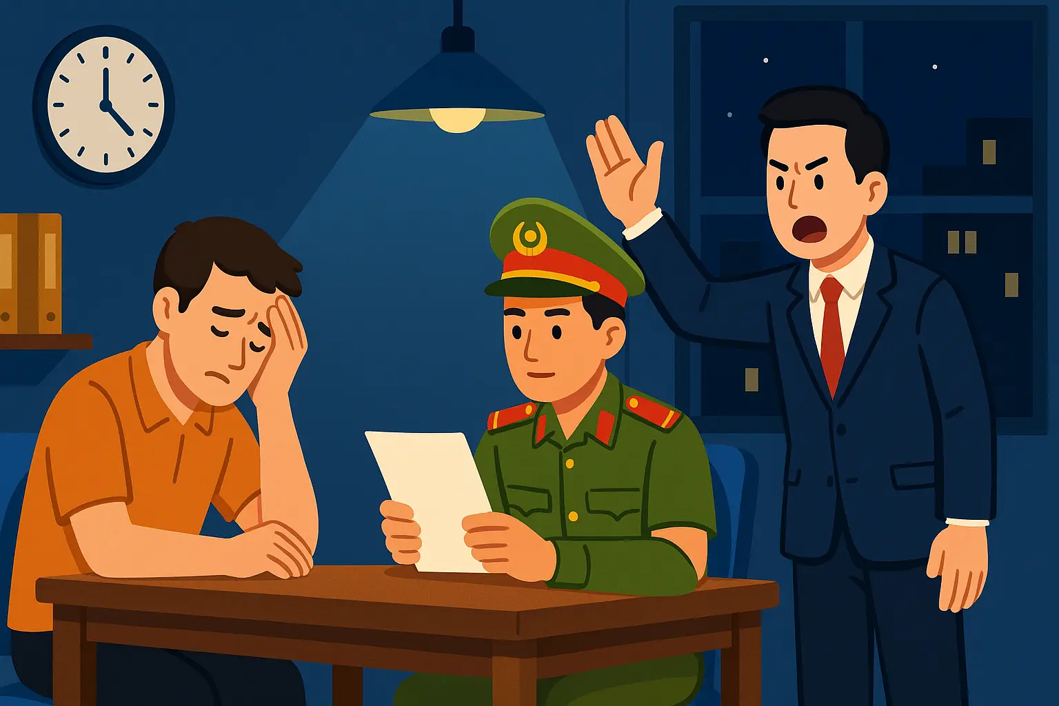 Hỏi cung ban đêm không đúng quy định khiến biên bản bị loại khỏi hồ sơ tại Quảng Ninh