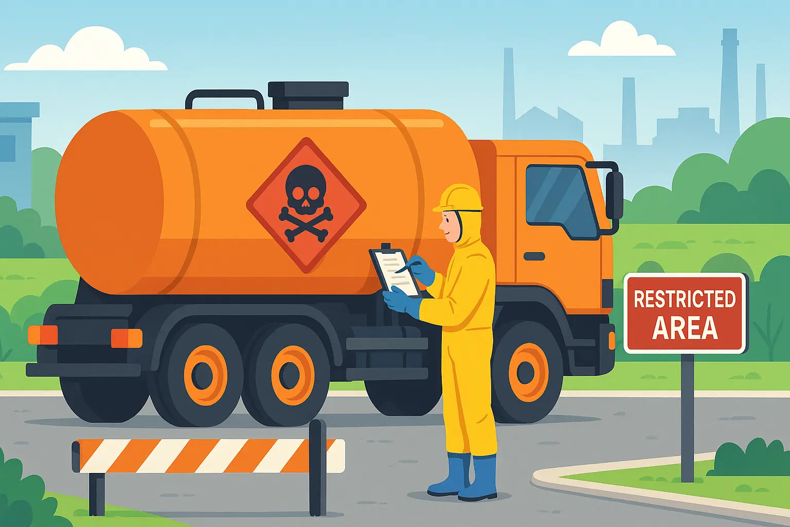 Nhà xưởng chứa hóa chất nguy hiểm cần đáp ứng điều kiện gì?