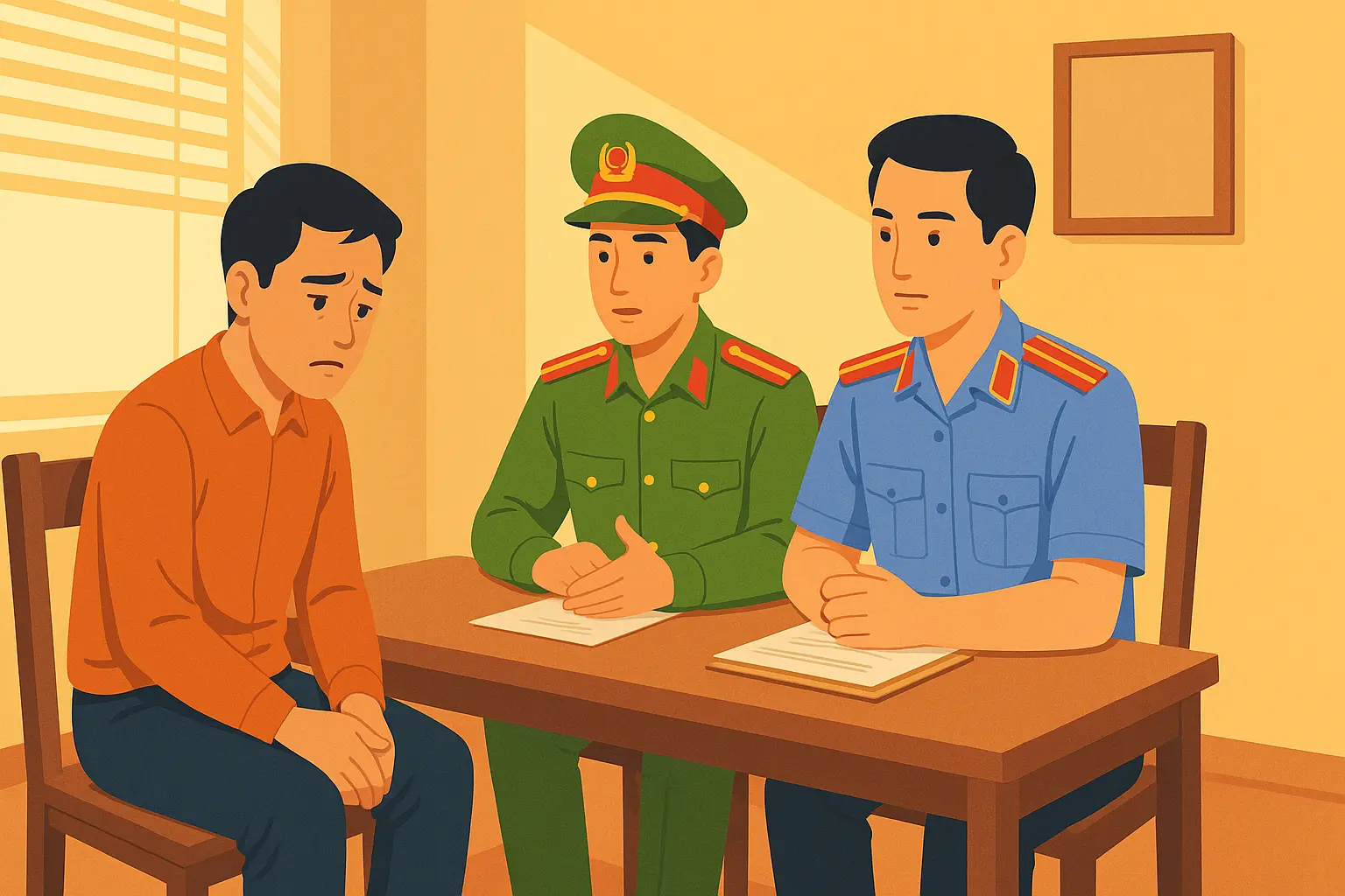 Có được hỏi cung bị can vào ban đêm không?