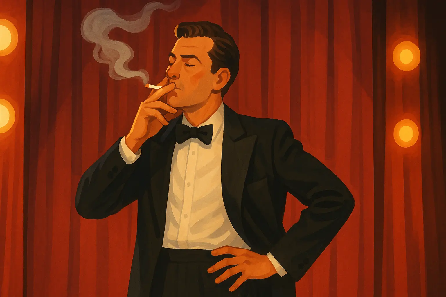 Diễn viên được hút thuốc lá thật khi biểu diễn trên sân khấu không?