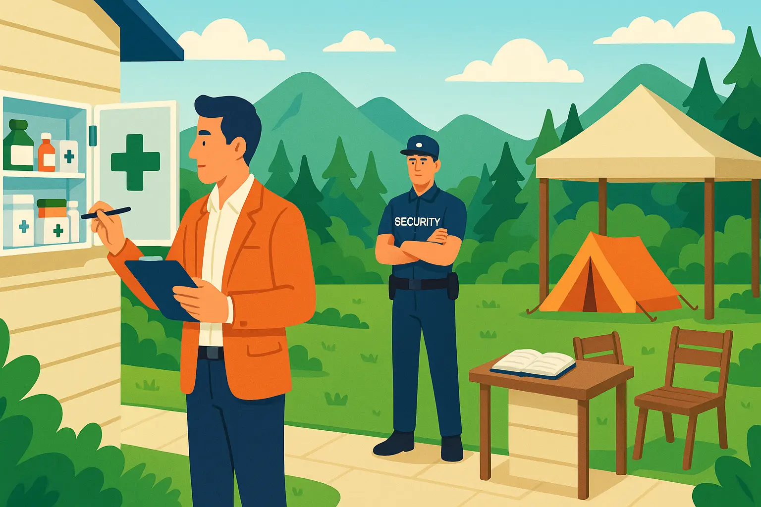 Không chuẩn bị tủ thuốc tại bãi cắm trại du lịch bị xử phạt thế nào?
