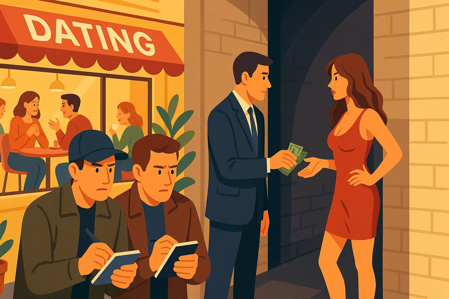 Kinh doanh quán cà phê hẹn hò có vi phạm pháp luật không?
