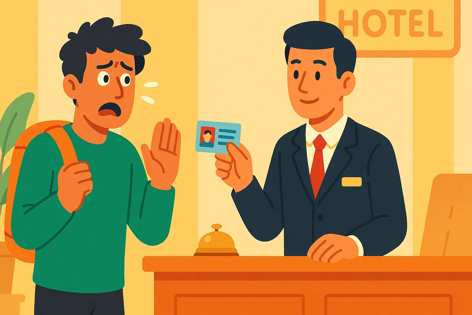 Khách sạn tạm giữ thẻ CCCD của khách thuê phòng có vi phạm pháp luật không?