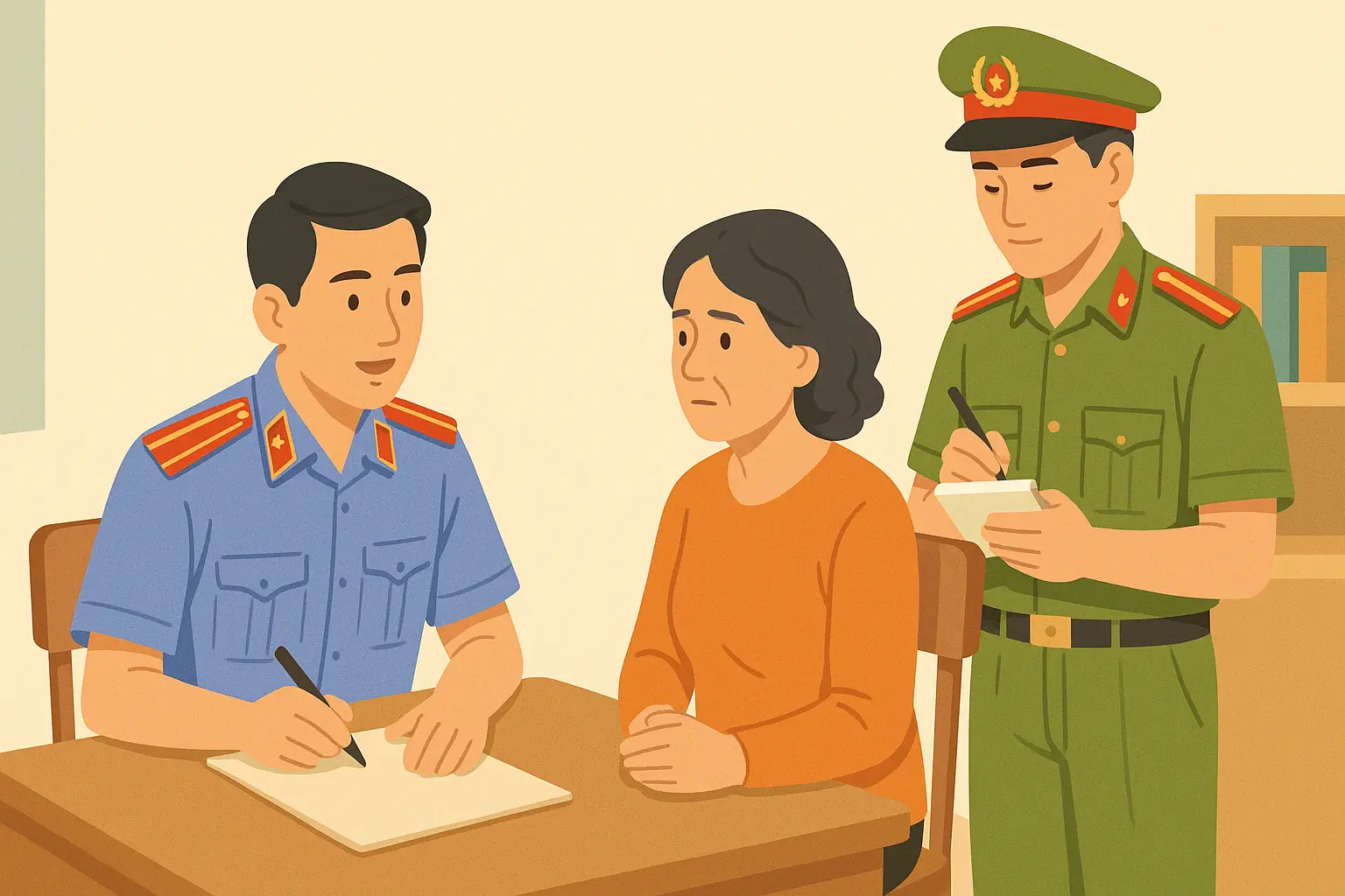 Kiểm sát viên có được lấy lời khai của người làm chứng không?