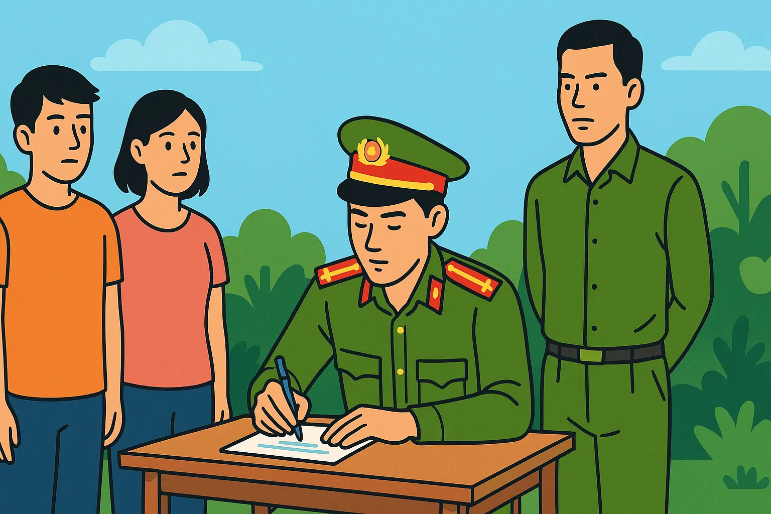 Sau khi giữ hoặc bắt người thì có cần lập biên bản và thông báo cho gia đình không?