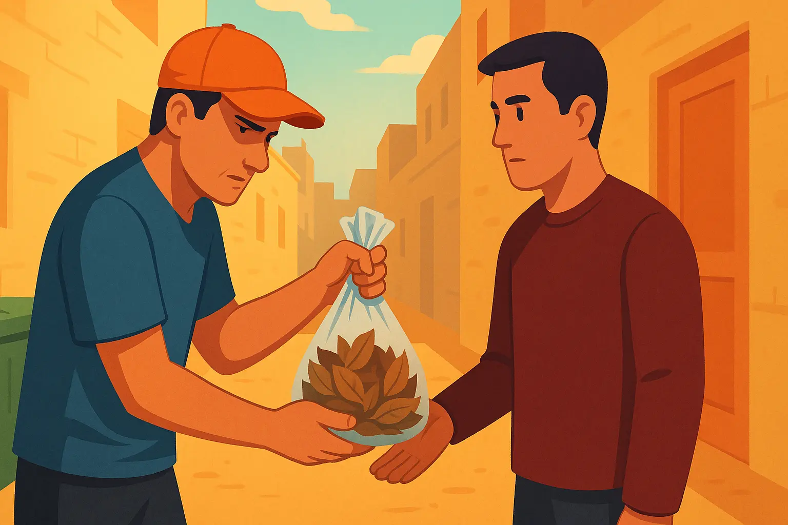 Mua bán trái phép lá cần sa bị xử lý hình sự như thế nào?