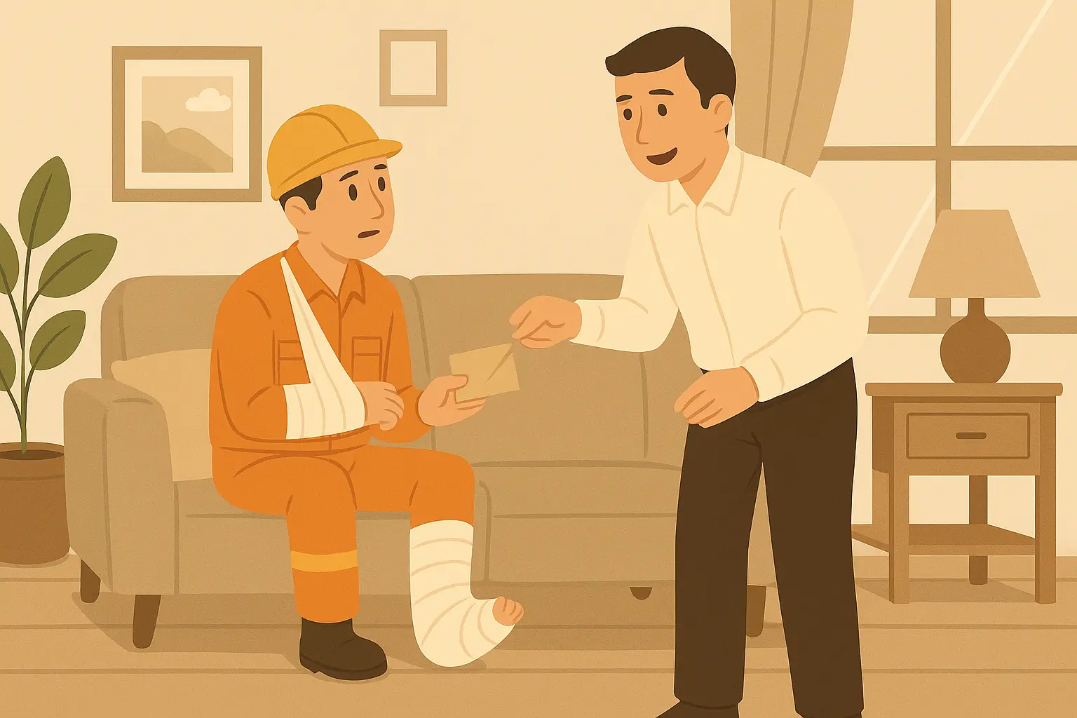 Không trả trợ cấp sau tai nạn lao động thì bị phạt bao nhiêu?