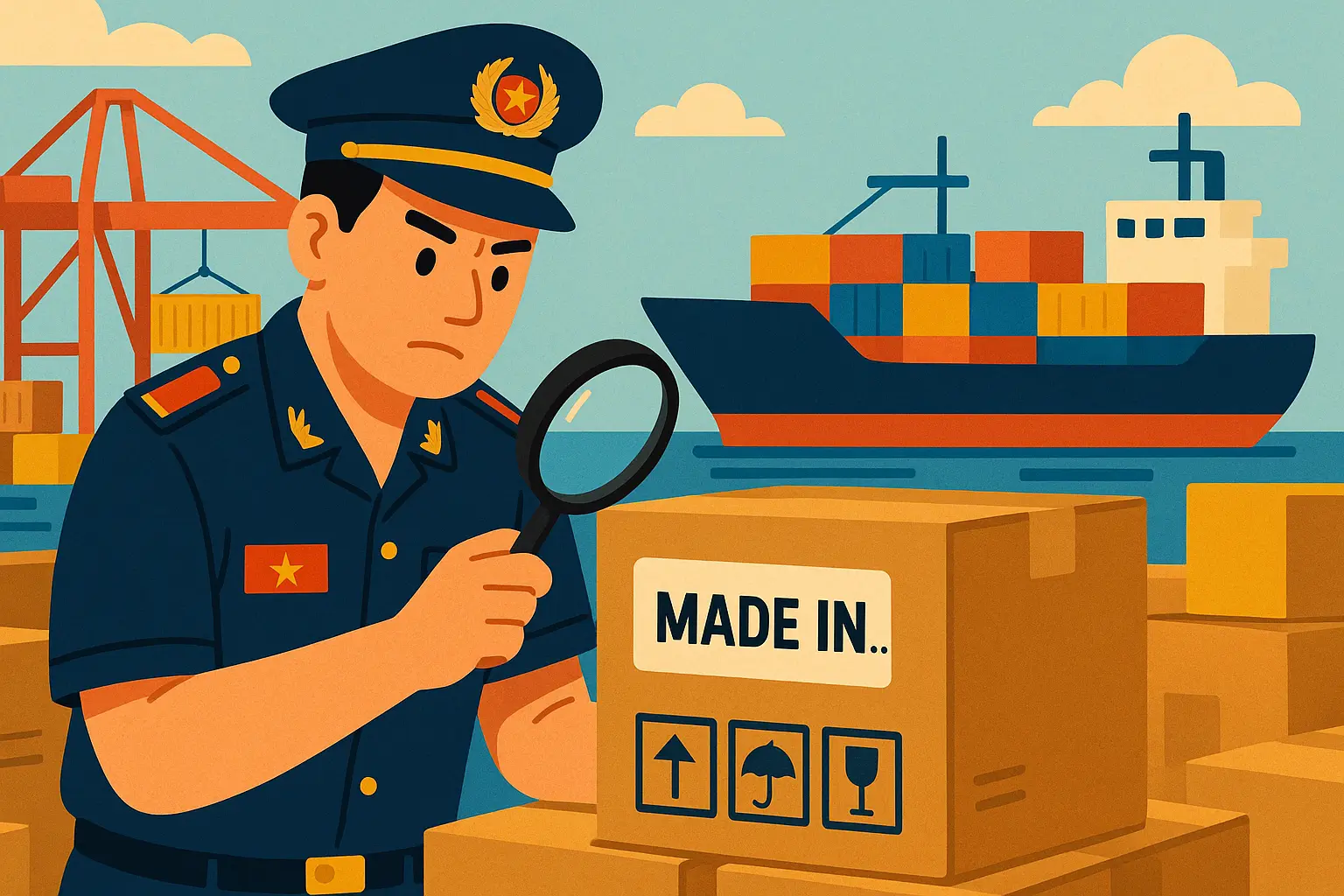 Trên nhãn hàng hóa nhập khẩu có bắt buộc ghi xuất xứ hàng hóa không?