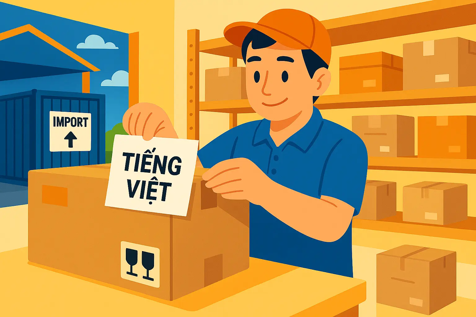 Hàng hóa nhập khẩu có bắt buộc ghi xuất xứ trên nhãn không?