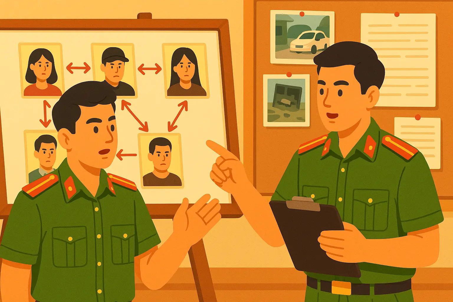 Có được nhập vụ án để điều tra không?