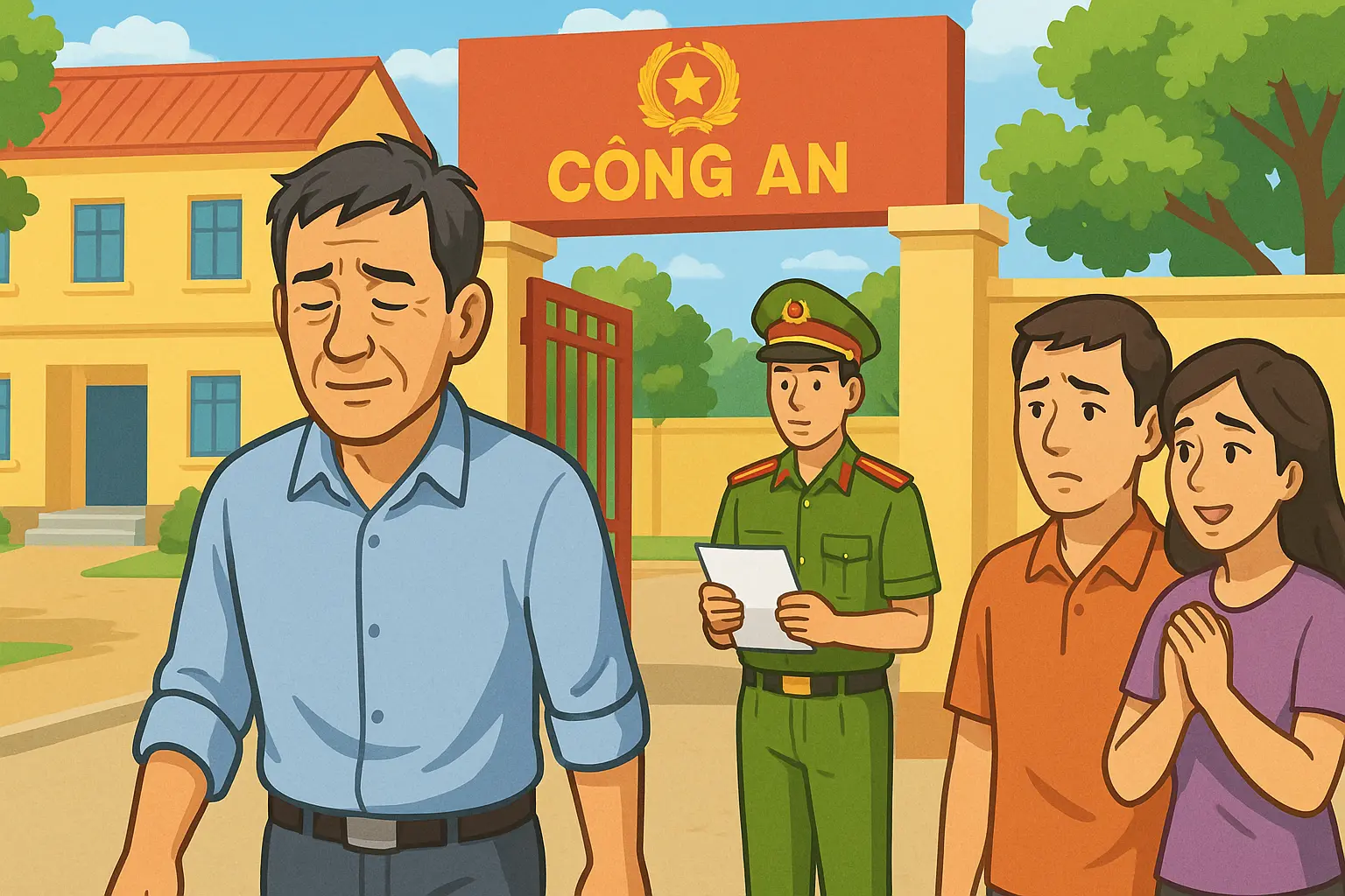 Nguyễn Văn Toản bị tạm giam vì nghi tổ chức đánh bạc, nhưng quá thời hạn luật định