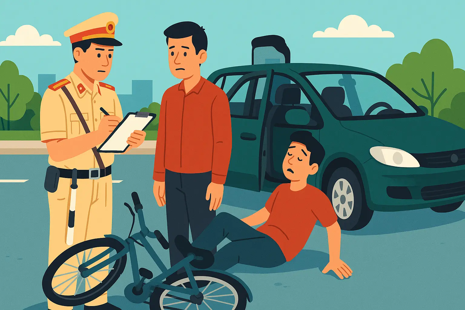 Mở cửa xe ô tô gây tai nạn giao thông có bị truy cứu trách nhiệm hình sự không?