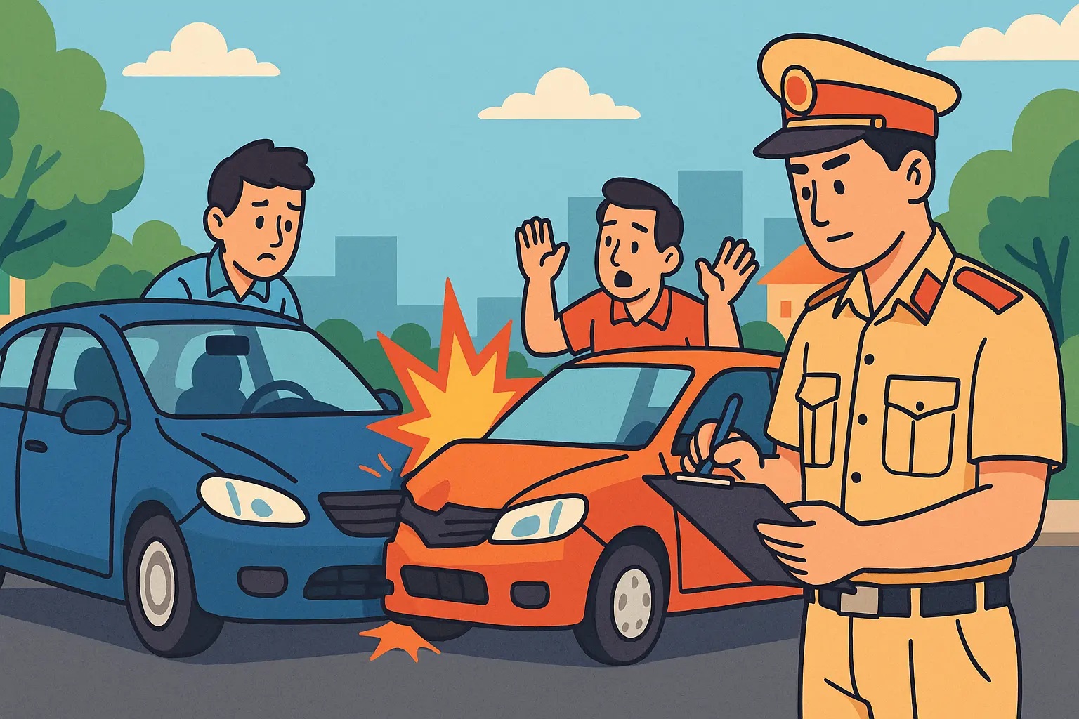 Người điều khiển ô tô lạng lách đánh võng sẽ bị xử phạt bao nhiêu?