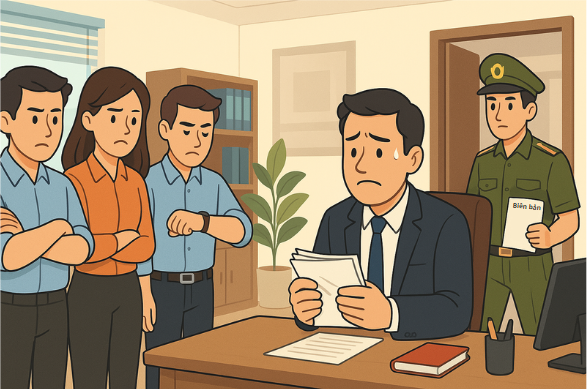 Doanh nghiệp trả lương chậm có thể bị xử phạt hành chính không?