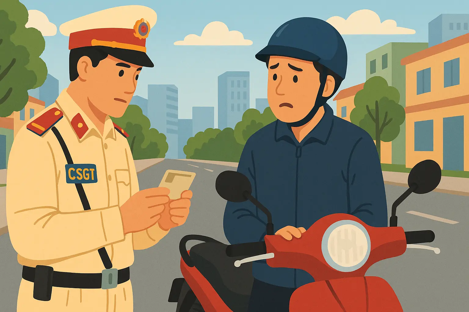 Xe máy không có bảo hiểm trách nhiệm dân sự có bị xử phạt không?