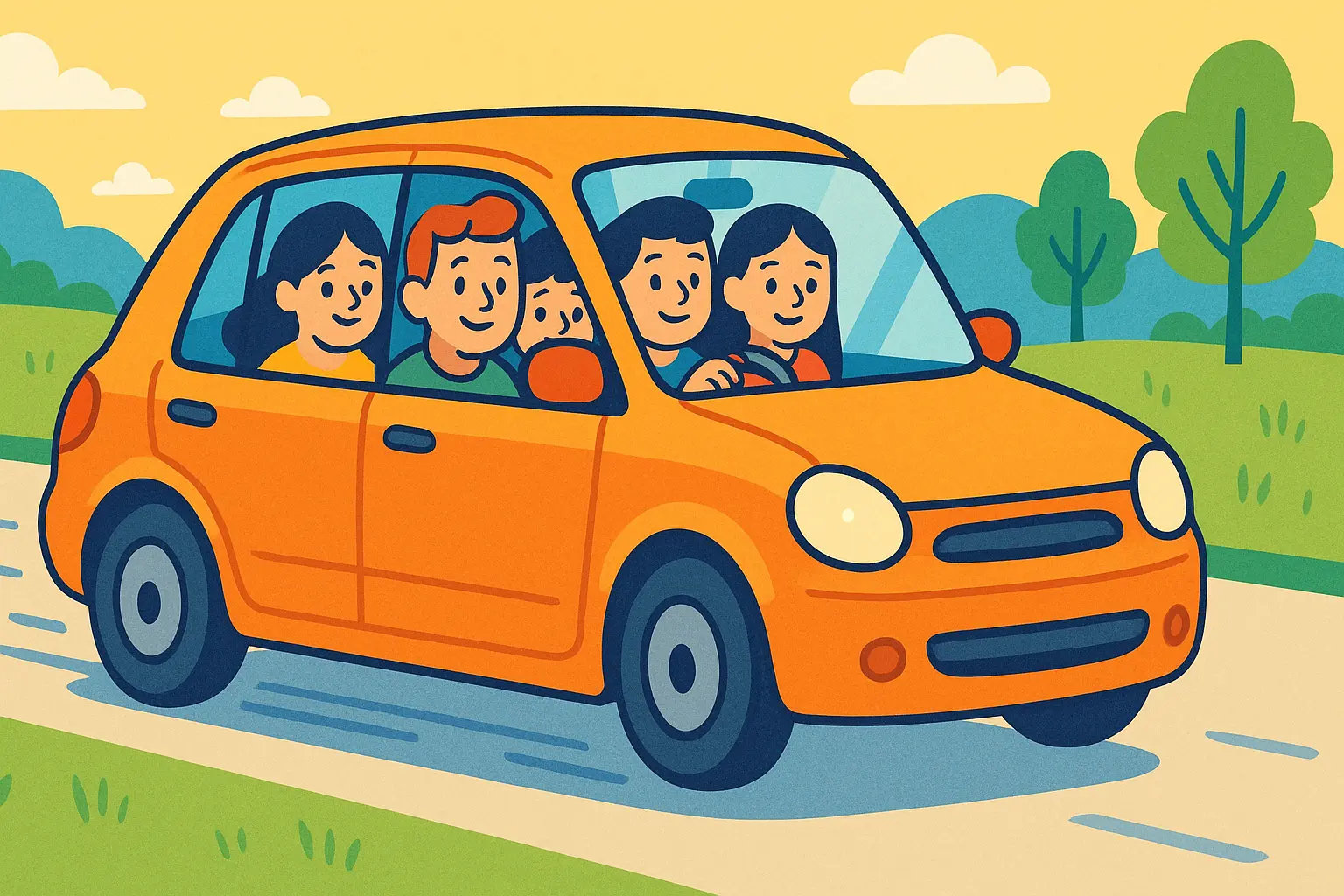 Xe 5 chỗ chở 6 người có bị xử phạt theo quy định hiện hành không?