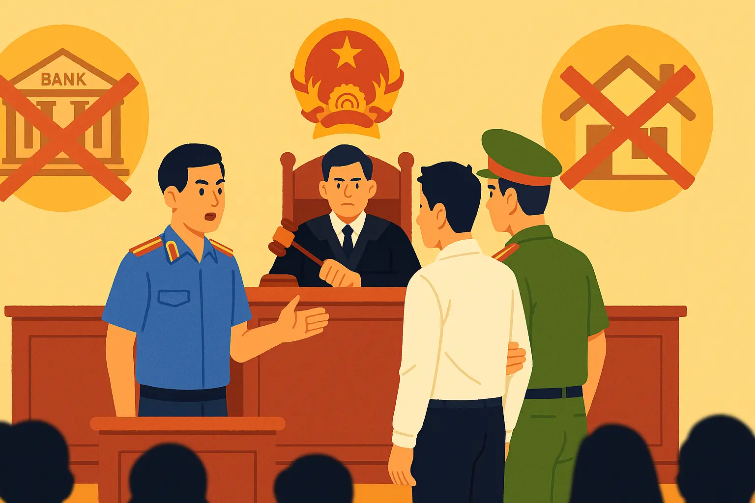 Trong quá trình xét xử một vụ án lừa đảo tại Tòa án nhân dân tỉnh Hà Tĩnh, bị cáo Trần Minh Phú nhiều lần vắng mặt không lý do, mặc dù đã được triệu tập hợp lệ.