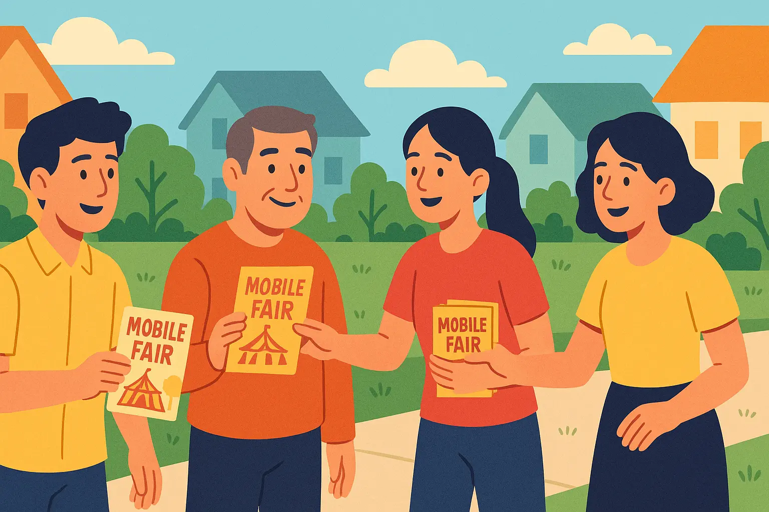 Gánh lô tô phát tờ rơi quảng cáo hội chợ gây mất mỹ quan bị xử lý ra sao?