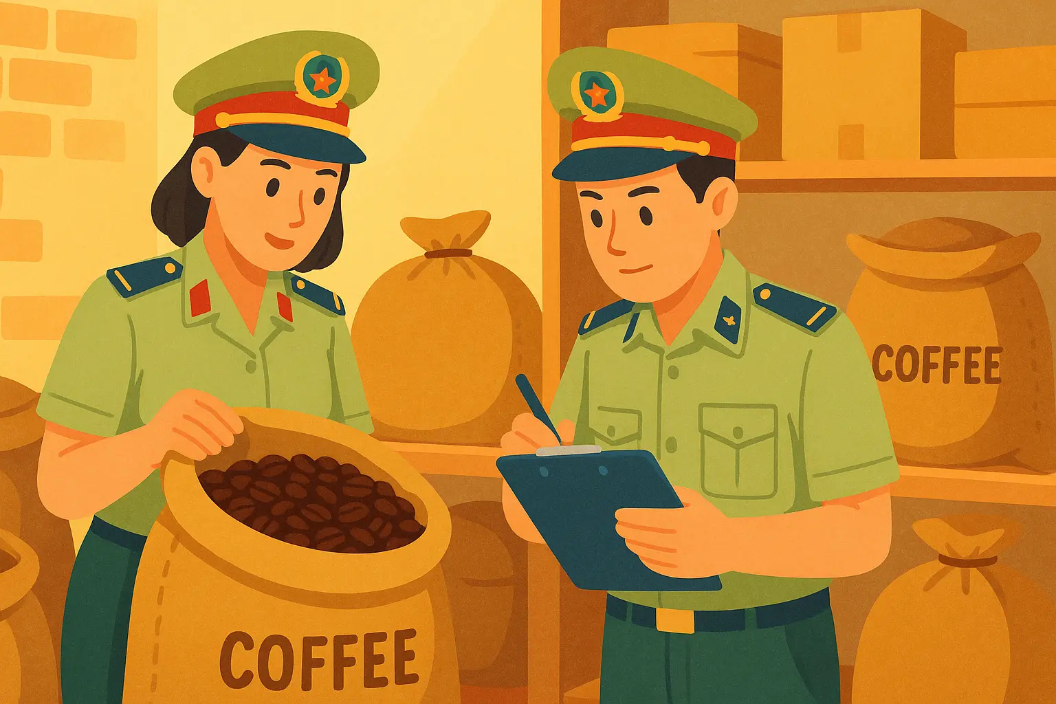 Thực tiễn hành vi sản xuất cà phê giả qua một số vụ án tiêu biểu