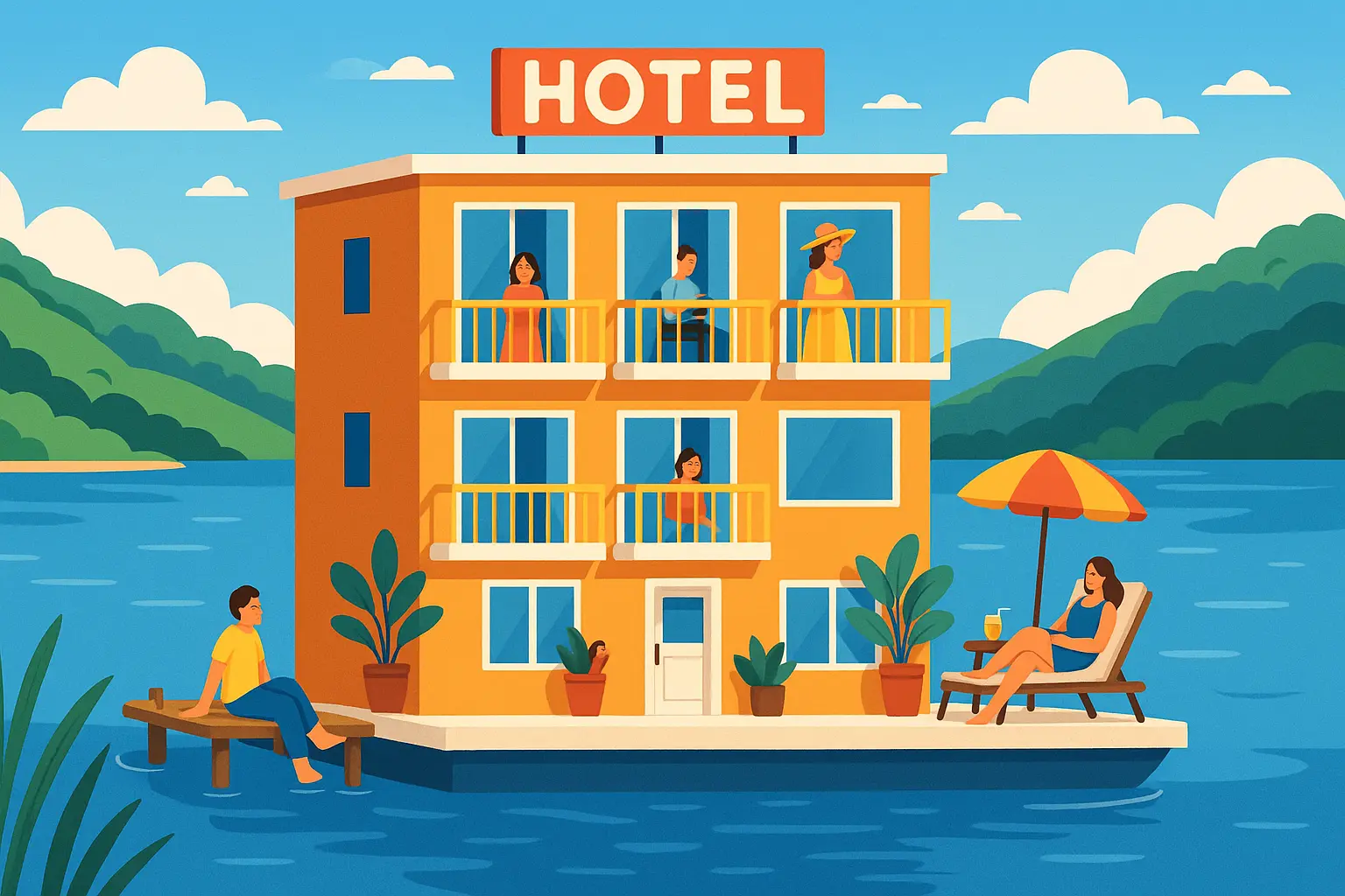 Khách sạn nổi phải có tối thiểu bao nhiêu phòng ngủ và điều kiện cơ bản ra sao?