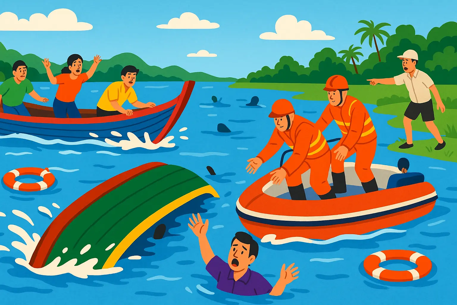 Người lái thuyền gây tai nạn bị xử lý thế nào?
