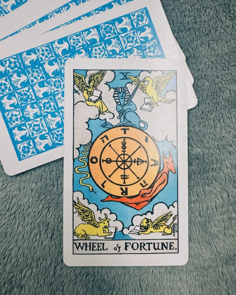 Câu chuyện về Wheel of Fortune trong 78 lá bài Tarot