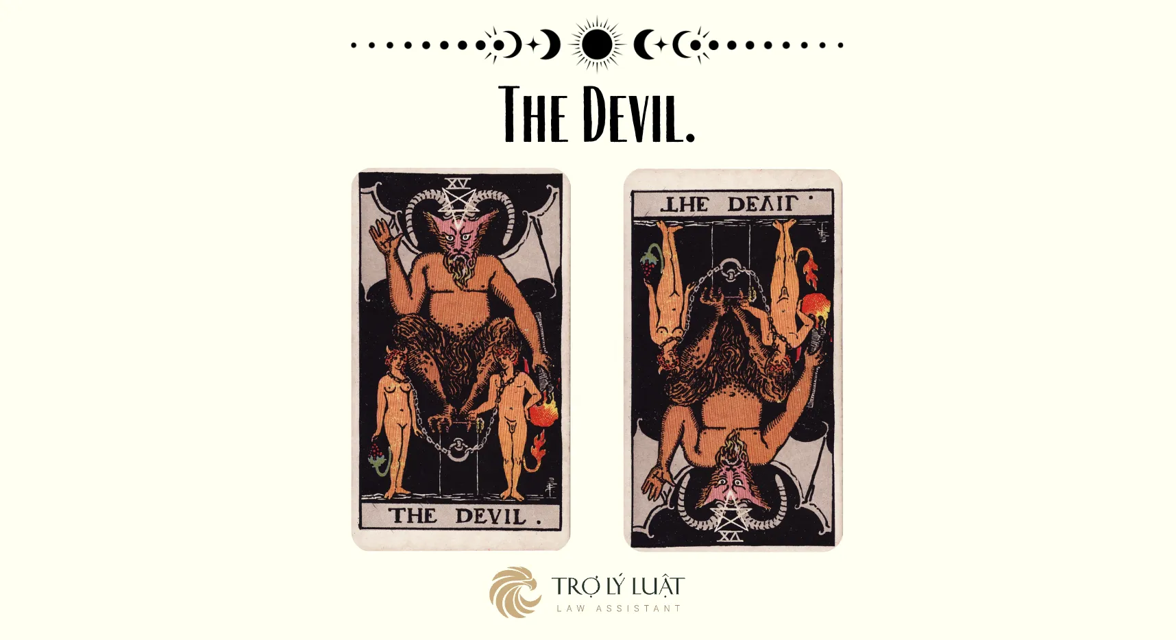 Ý nghĩa của The Devil khi trải bài là gì?