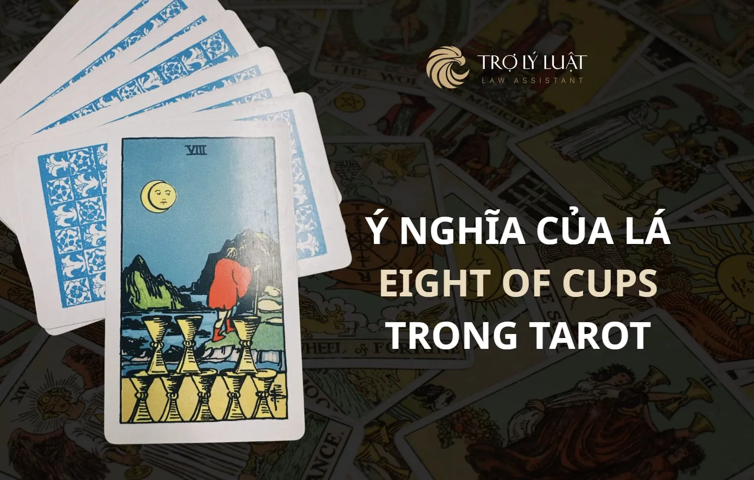 Lá bài Eight of Cups ( Tám Cúp ) trong Tarot mang ý nghĩa gì?