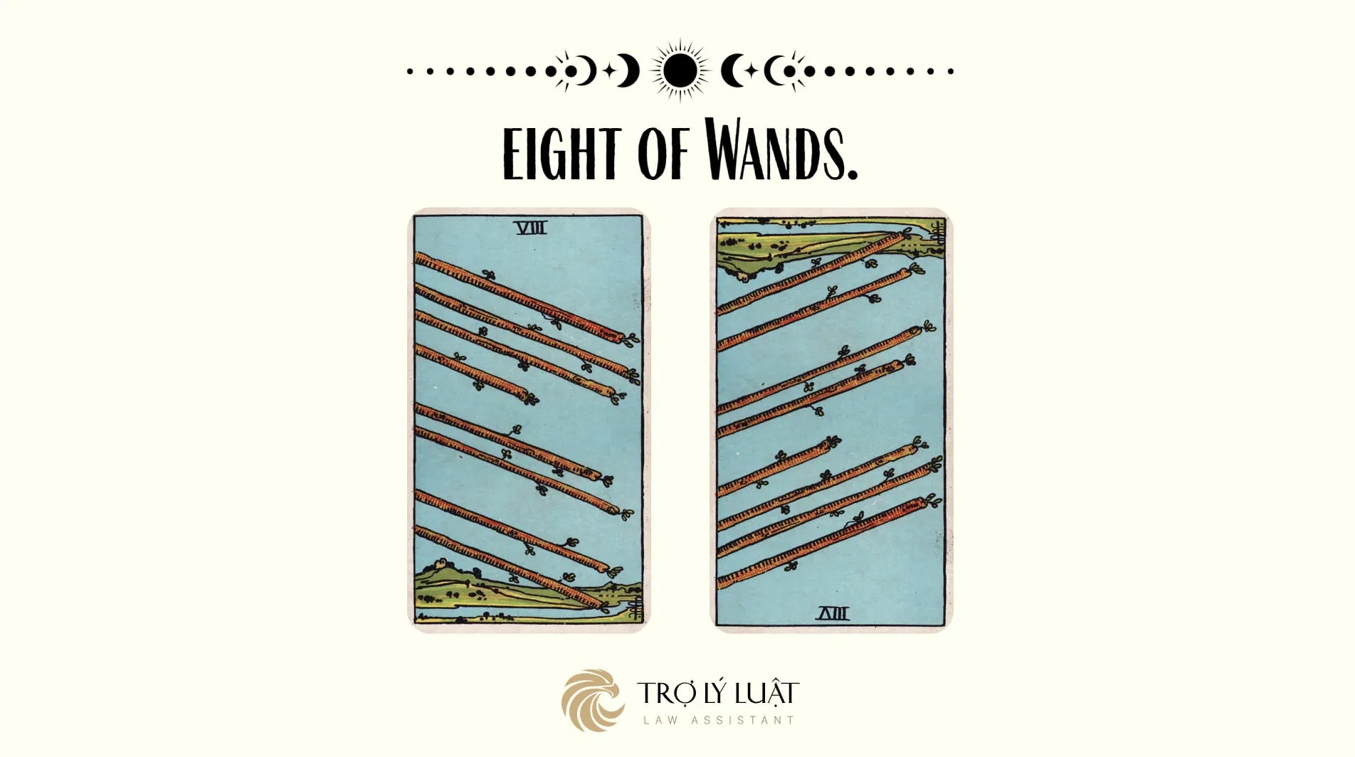 Ý nghĩa của Eight of Wands khi trải bài là gì?