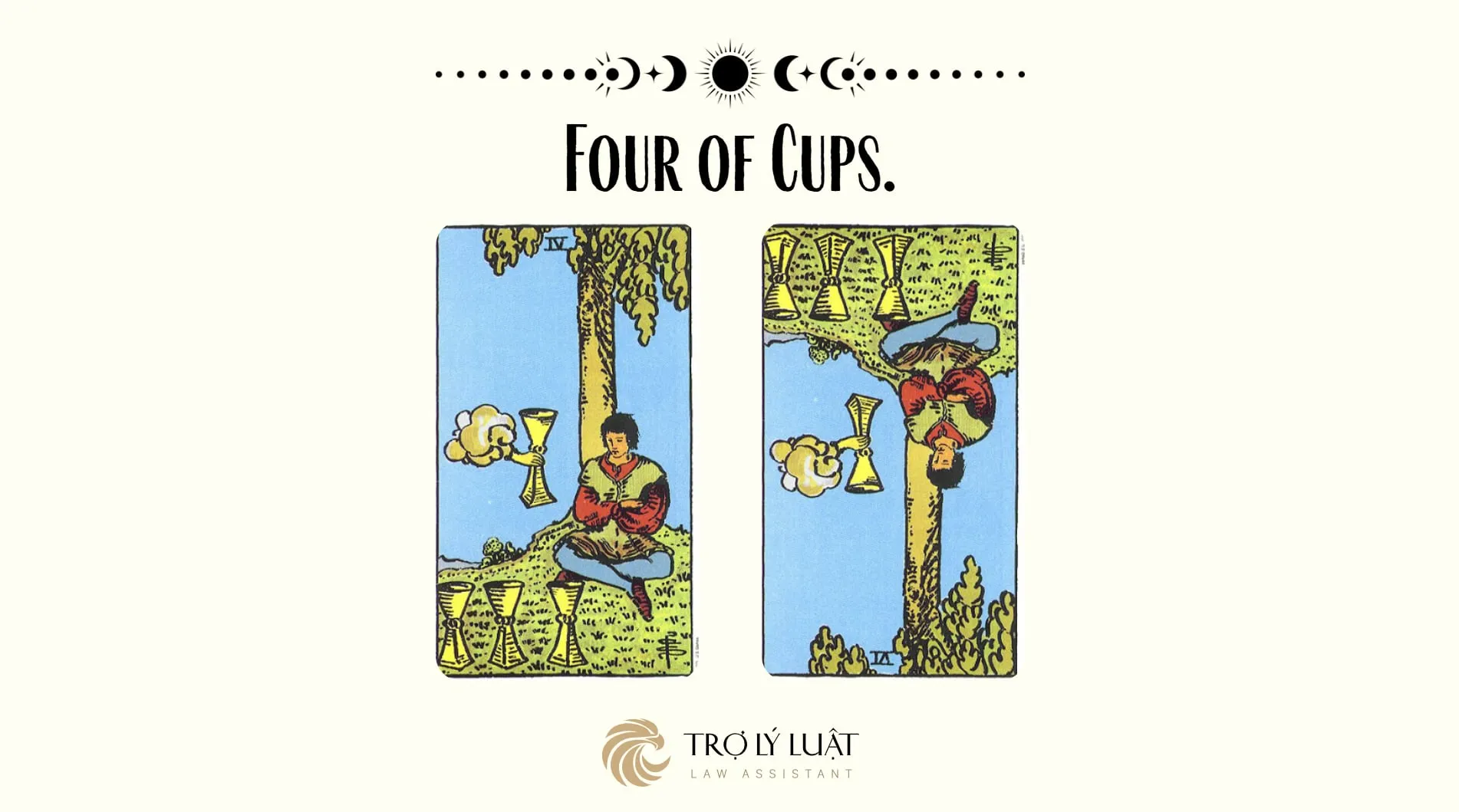 Ý nghĩa của Four of Cups khi trải bài là gì?