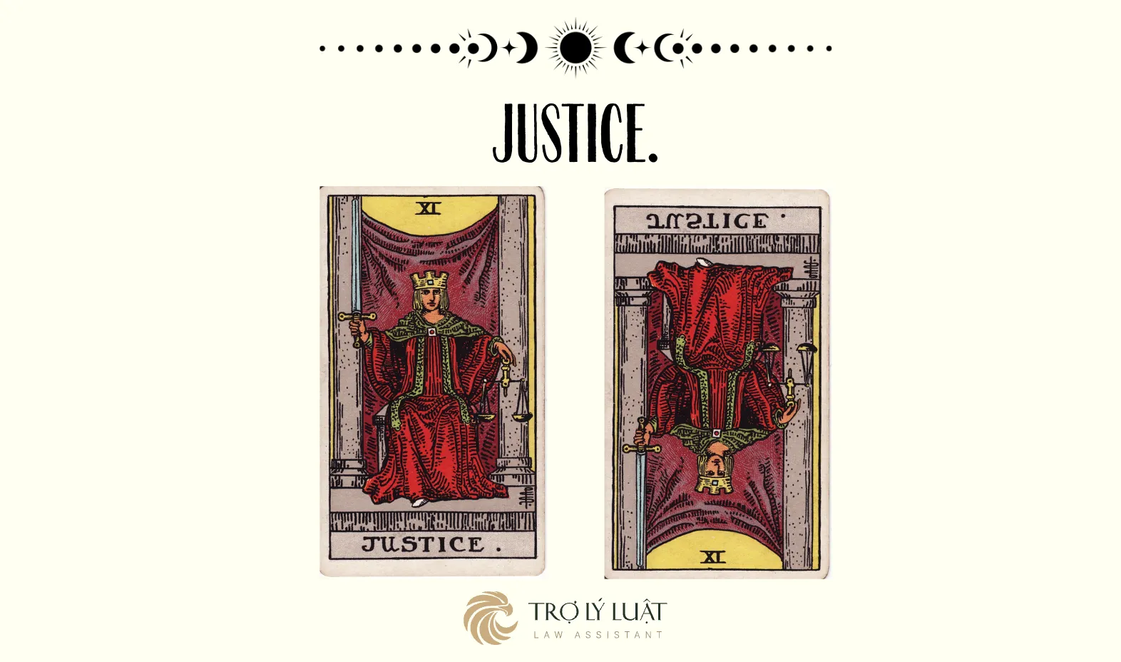 Ý nghĩa lá Justice