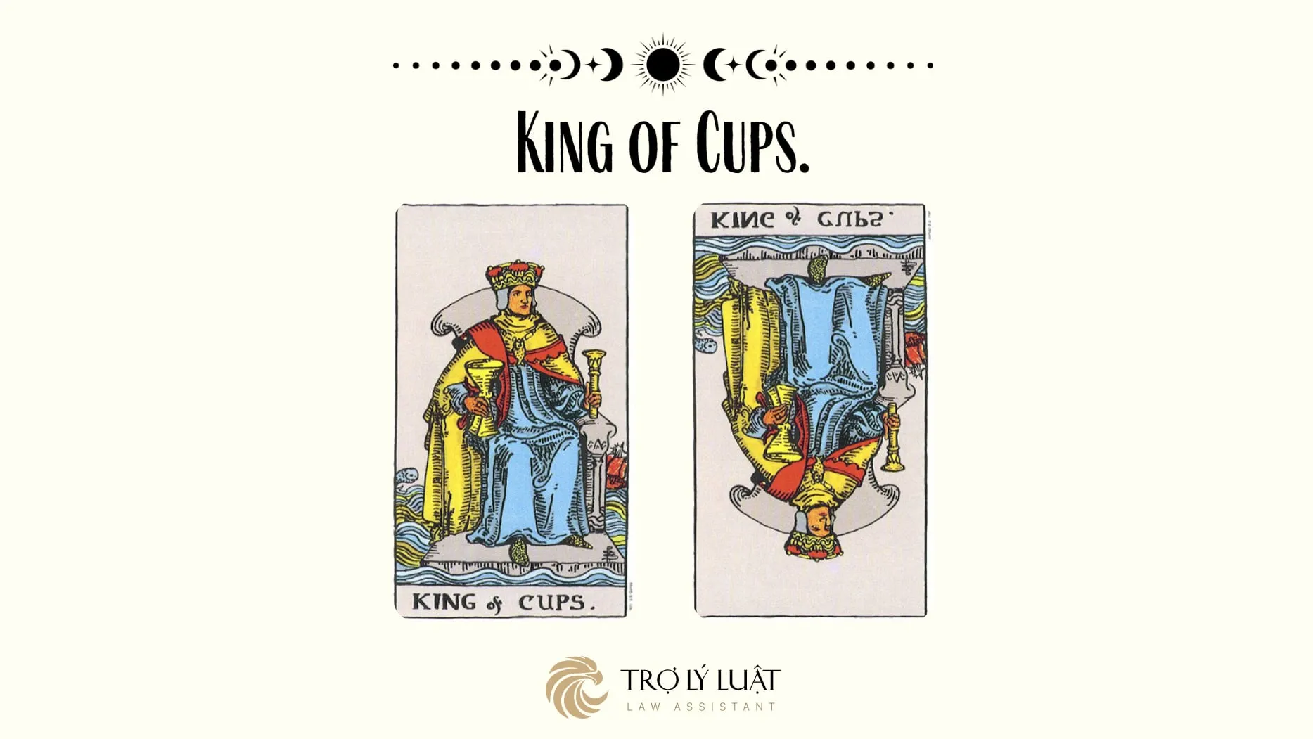 Ý nghĩa của King of Cups khi trải bài là gì?