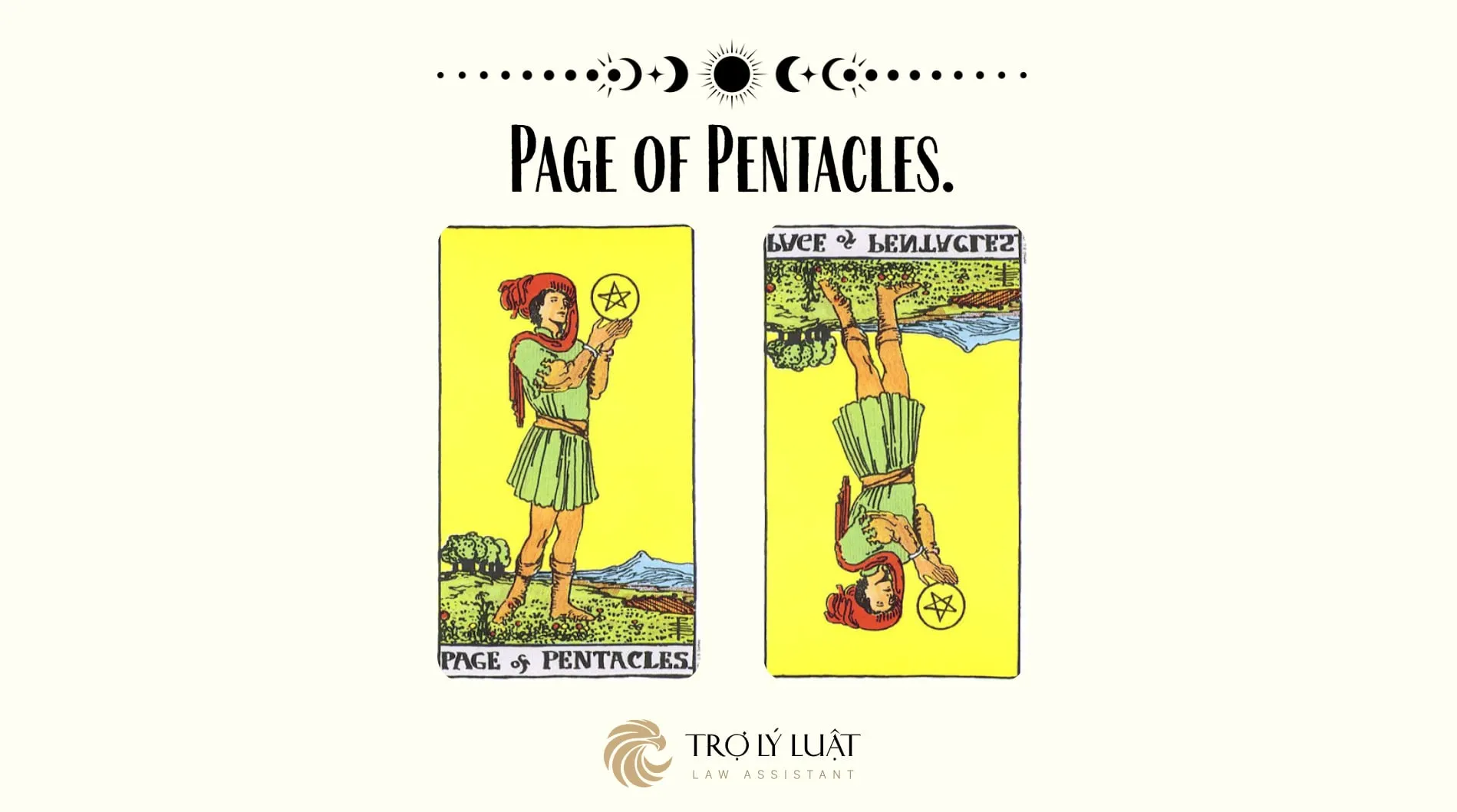 Ý nghĩa của Page of Pentacles khi trải bài là gì?